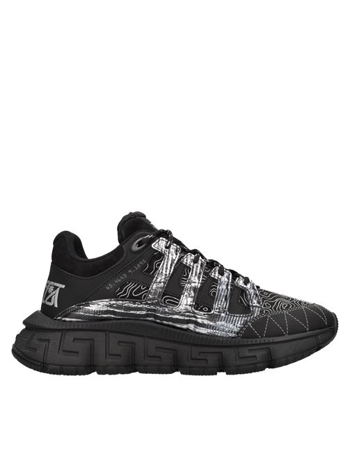 Sneakers in pelle e tessuto VERSACE | DSU8094 D18TCG D4192NERO